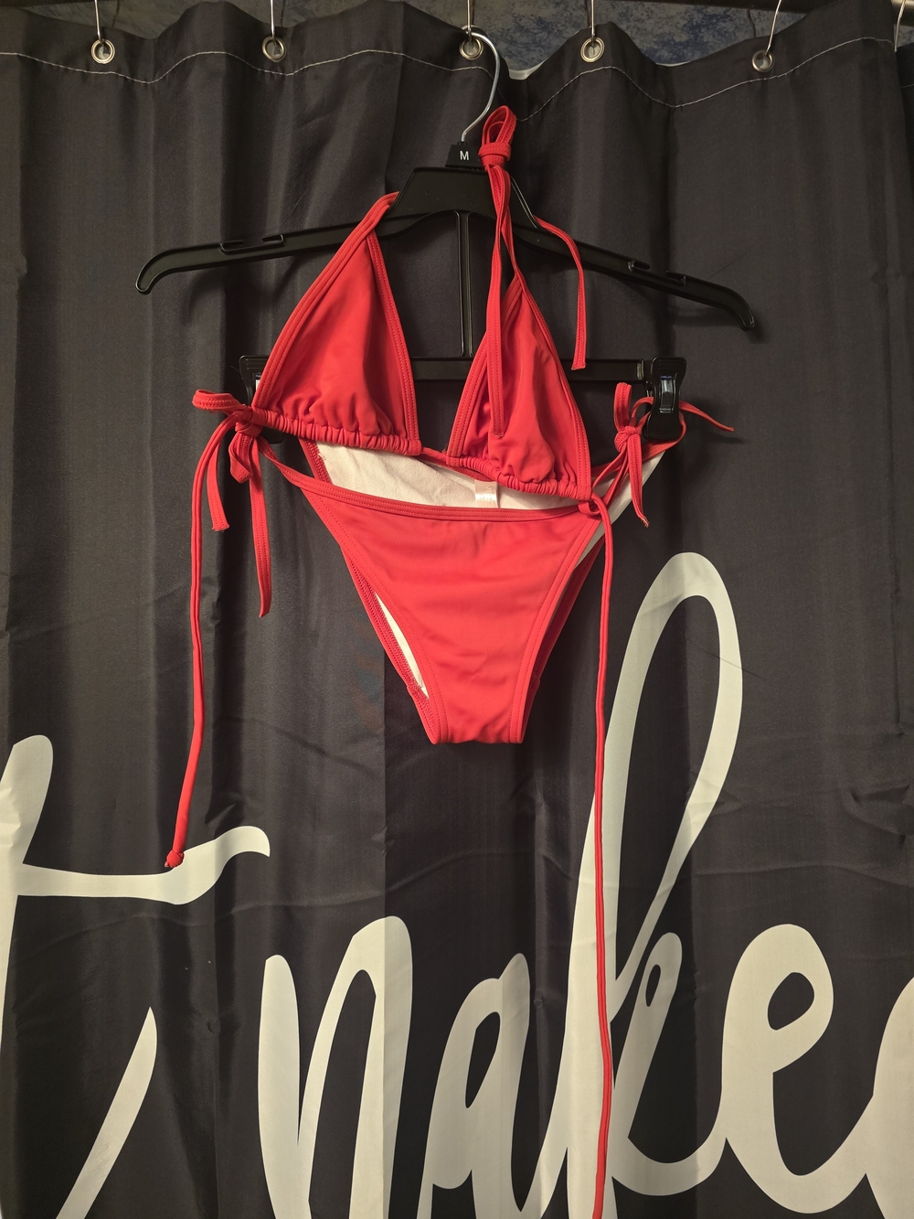 Victoria's Secret Red Triangle Bikini